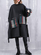 Women Plus Fleece Thick Loose Sweatshirt